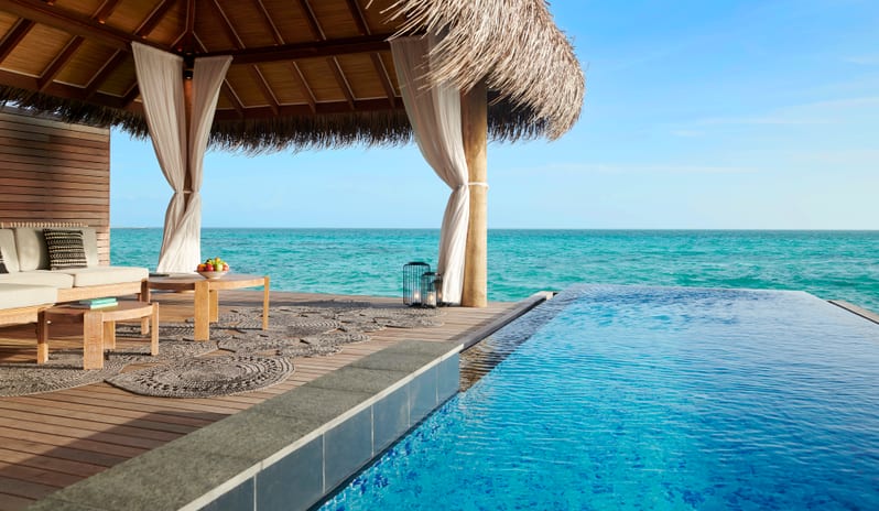 Fairmont Maldives Sirru Fen Fushi-TWO BEDROOM WATER SUNSET VILLA POOL AND DECK 1_15643